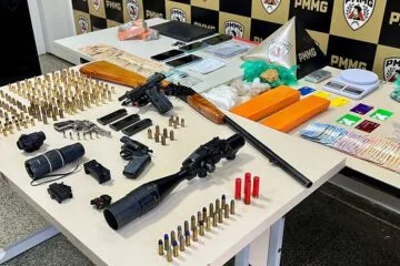 Operação Luminis mobiliza 110 policiais e atinge organizações criminosas em Nova Era e outras três cidades da região