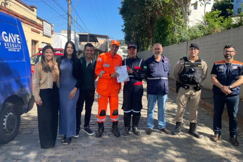 Gave recebe credenciamento do Corpo de Bombeiros para atuação em emergências no Médio Piracicaba