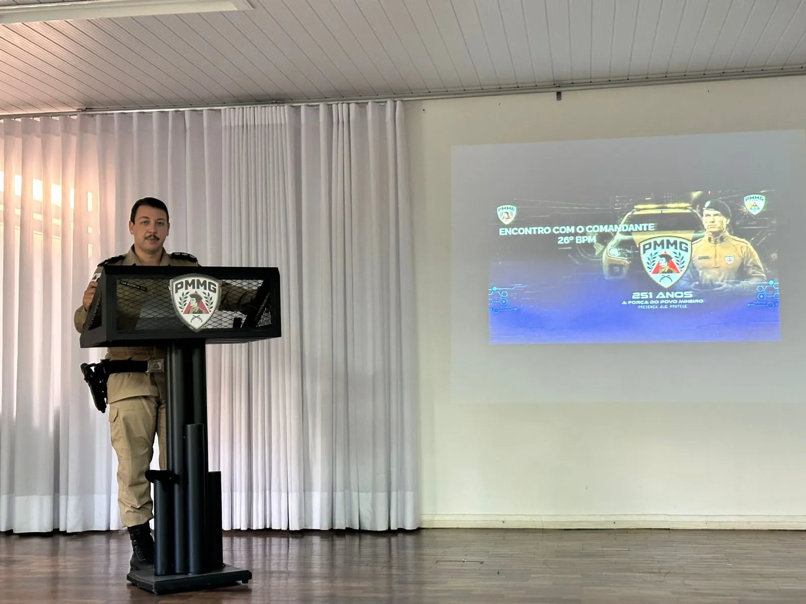 26º BPM apresenta balanço operacional com dados de segurança pública de Itabira e região
