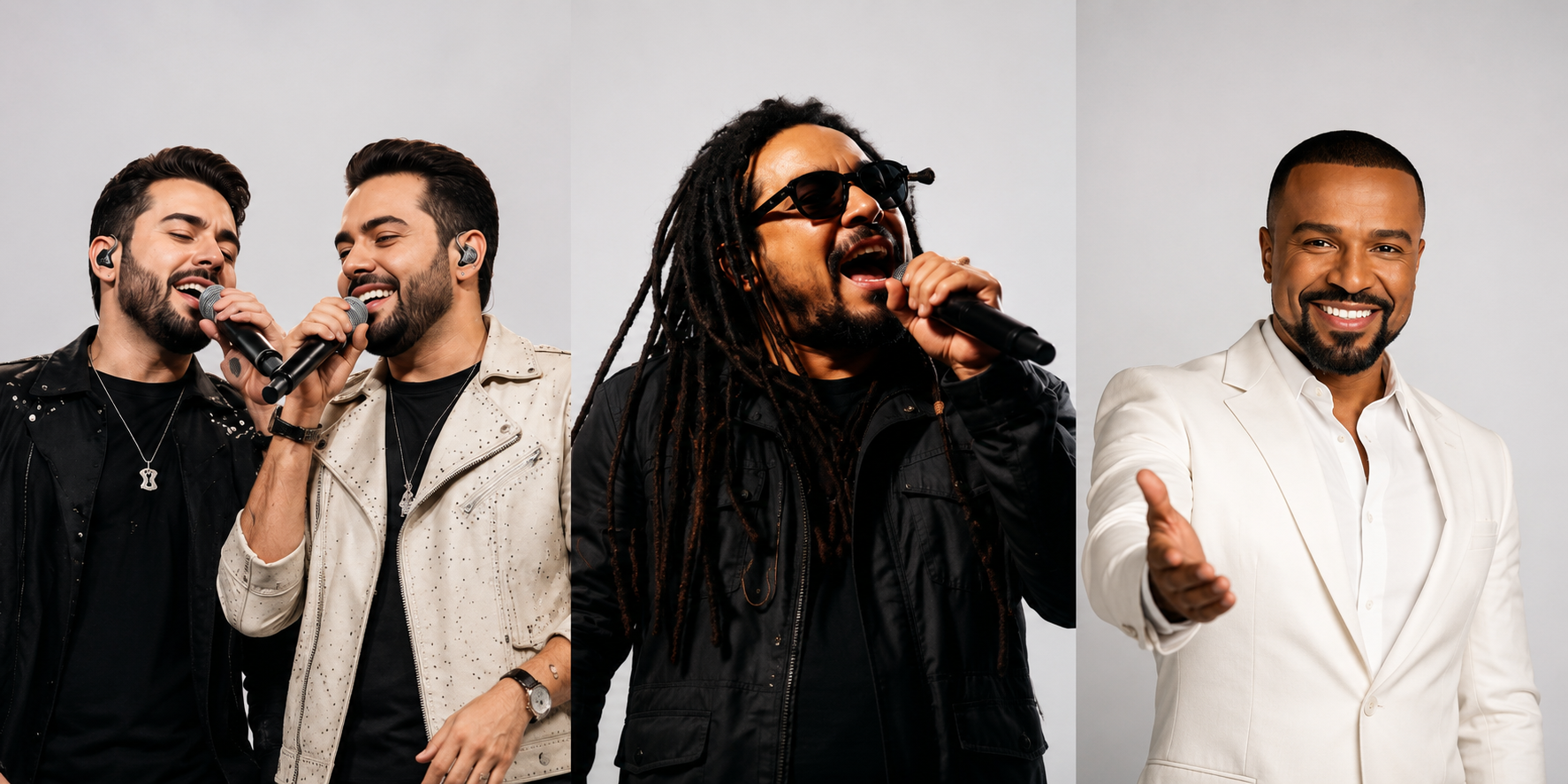 Alexandre Pires, Marcelo Falcão e Guilherme & Benuto comandam a 52ª Festa dos Pés de Pomba em Barão de Cocais