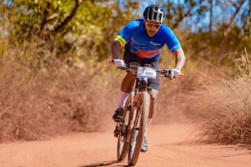 Ciclista monlevadense Maycon Costa conquista segunda colocação em tradicional prova do Desafio Garrucheiro de MTB