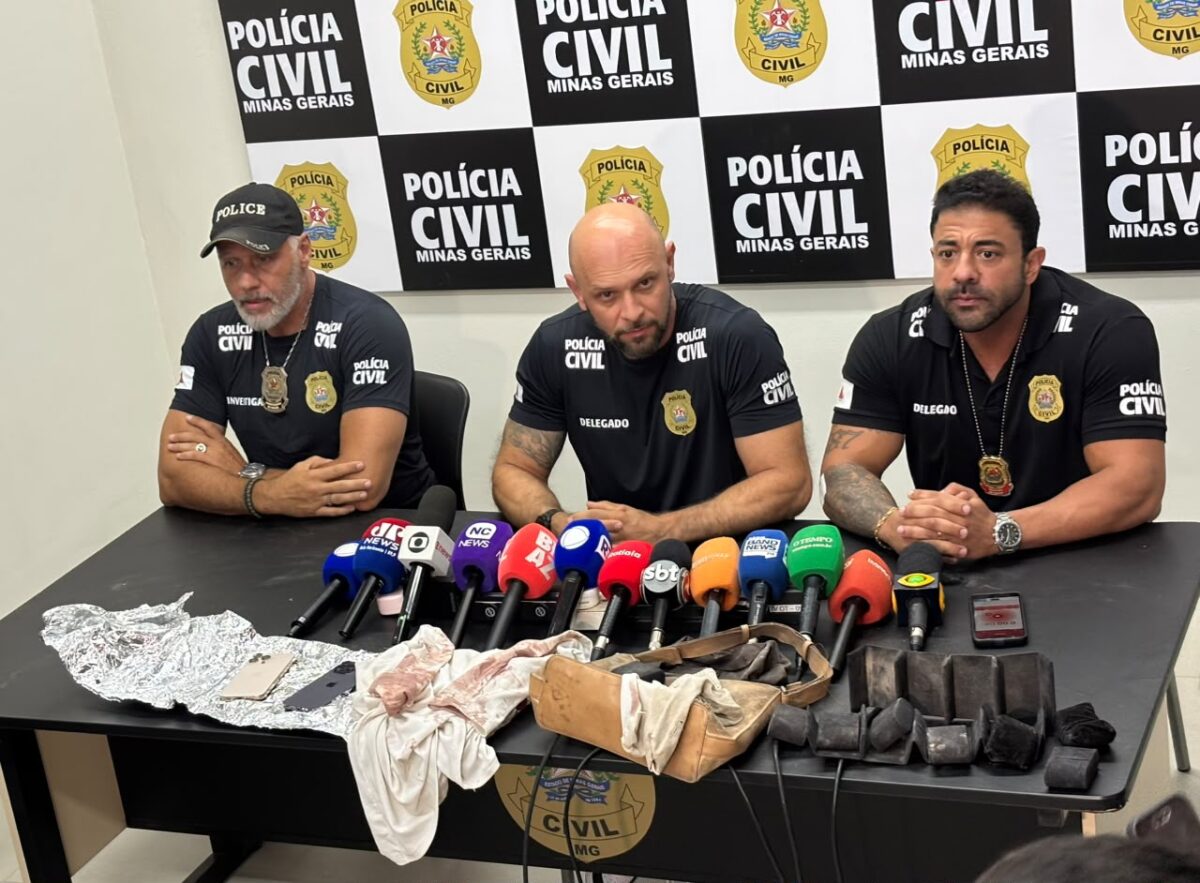 Celulares de casal morto em apartamento de BH são encontrados em Vespasiano