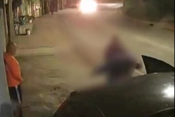 Câmera de segurança registra assassinato de idoso na MGC-120; em Santa Maria de Itabira