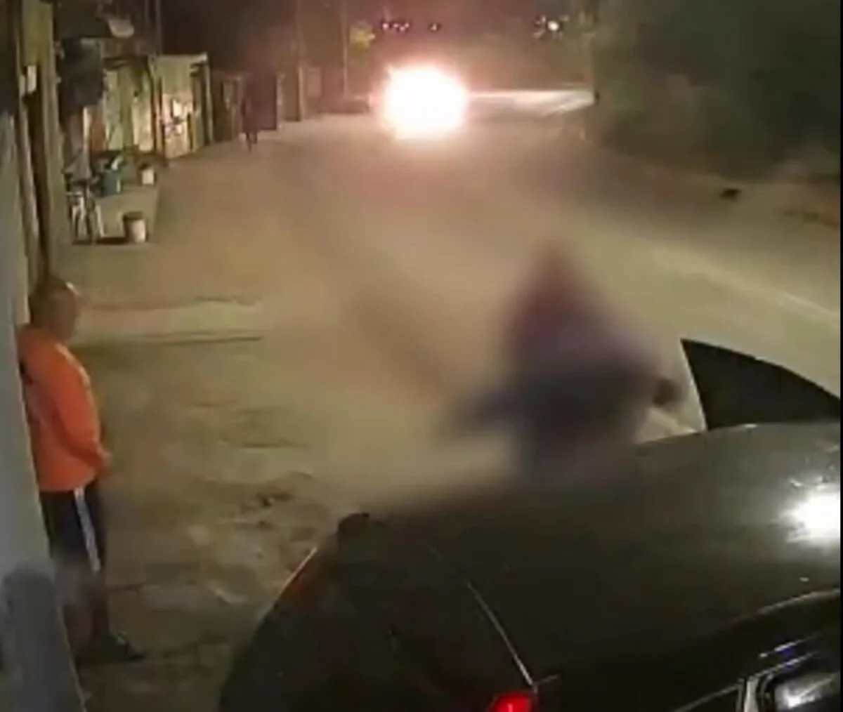 Câmera de segurança registra assassinato de idoso na MGC-120; em Santa Maria de Itabira