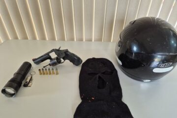 PM prende suspeito armado durante operação contra roubo de carga na BR-381