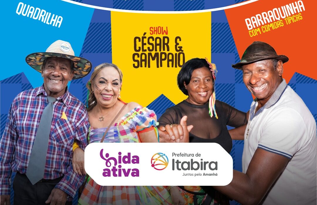 Arraiá de Cumpadi e Cumadi abre programação para toda Itabira neste domingo