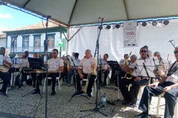 Euterpe Itabirana apresenta clássicos e adaptações populares no tradicional Encontro de Bandas em Sabará