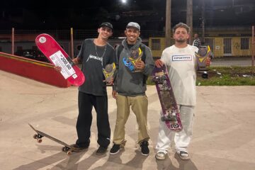 Competidores de Itabira garantem boas colocações em campeonato regional de skate, em João Monlevade