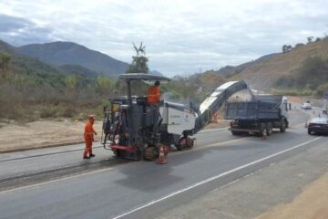 Obras e serviços de manutenção alteram o tráfego em trechos da BR-381 nesta semana
