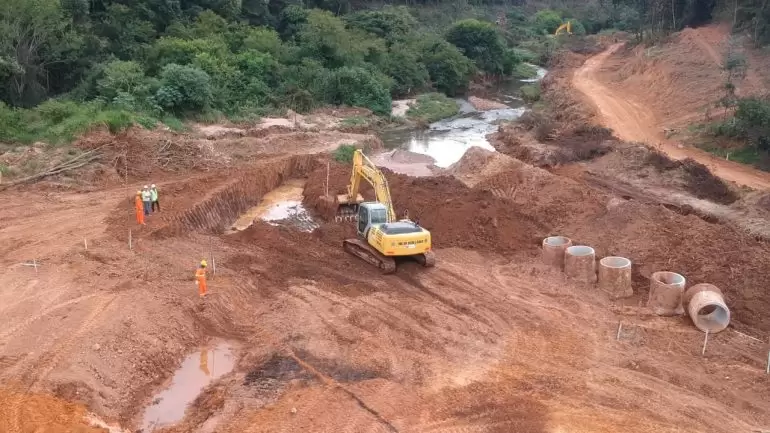 Prefeitura de Itabira promete entregar primeiro trecho da nova avenida Machado de Assis até maio do ano que vem