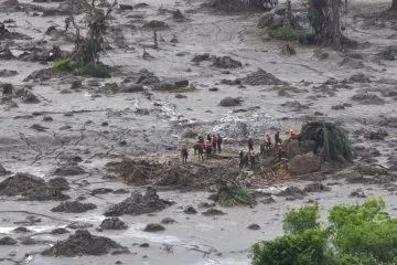 Simulado de rompimento de barragem neste sábado, em Mariana