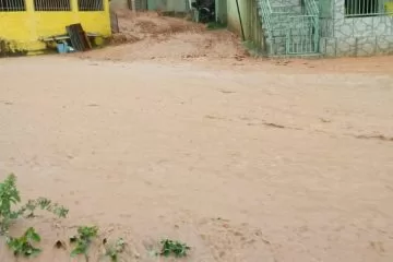 Fortes chuvas acendem novo alerta em Monlevade