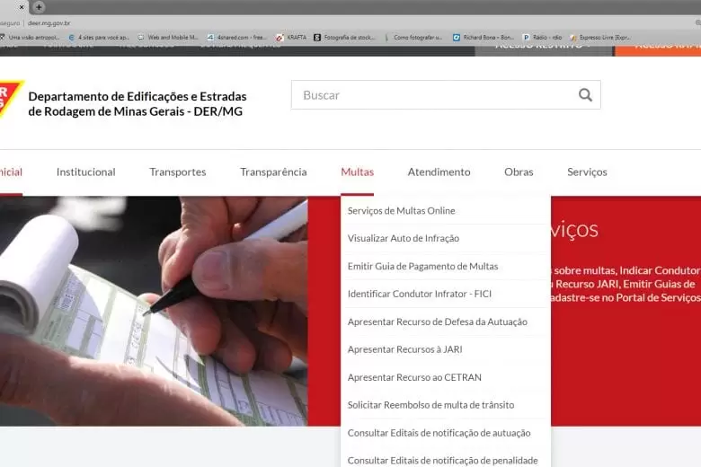 DER-MG prorroga prazo para indicação de condutor infrator e defesa prévia