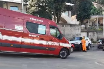 Homem é agredido com golpe de faca no Pedreira