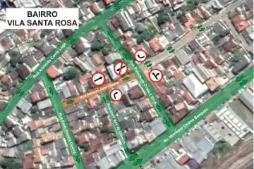 Transita anuncia que trecho do bairro Major Lage de Baixo terá sentido único