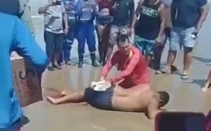Novo ataque de tubarão na praia de Piedade; veja vídeo