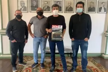 Direção da DeFato visita a Prefeitura de Conceição do Mato Dentro