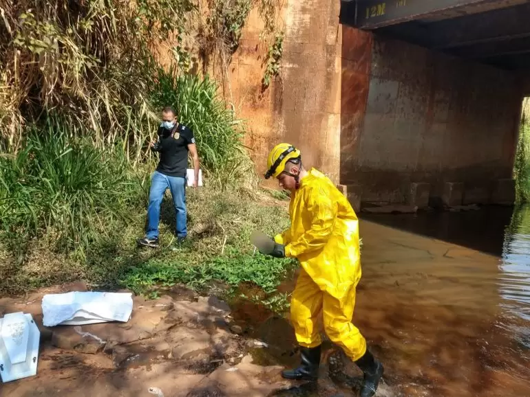 Feto é encontrado em córrego na cidade de Ituiutaba