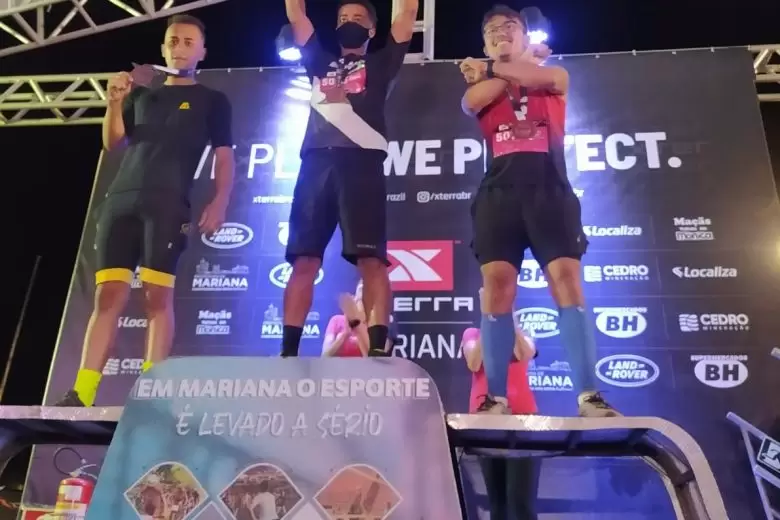 Atleta itabirano alcança pódio no XTerra Mariana Atleta itabirano alcança pódio no XTerra Mariana