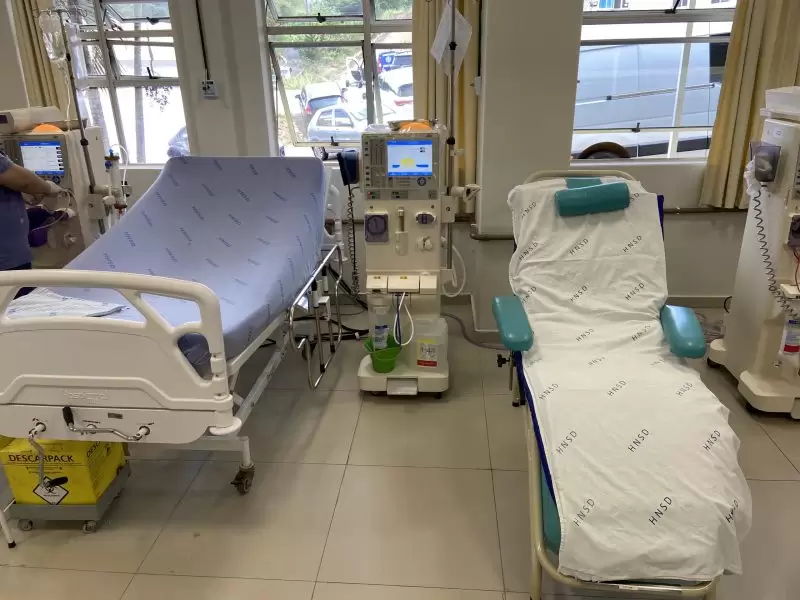 HNSD altera horários da hemodiálise nesta segunda-feira após manutenção emergencial; entenda