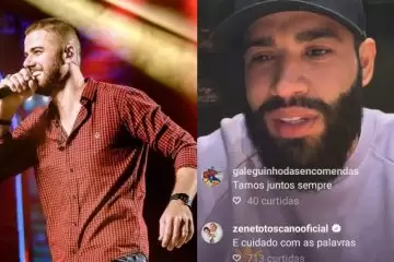 Zé Neto pede “cuidado com as palavras” durante live de Gusttavo Lima