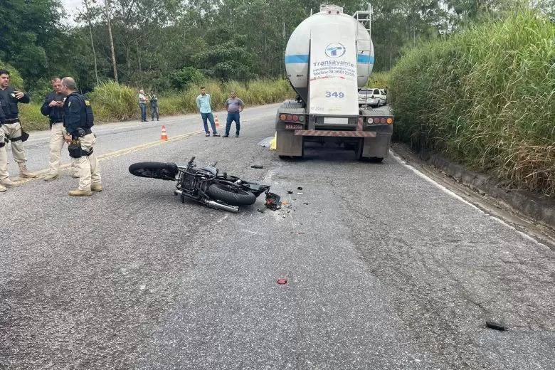Motociclista morre em acidente na BR-381 em São Gonçalo