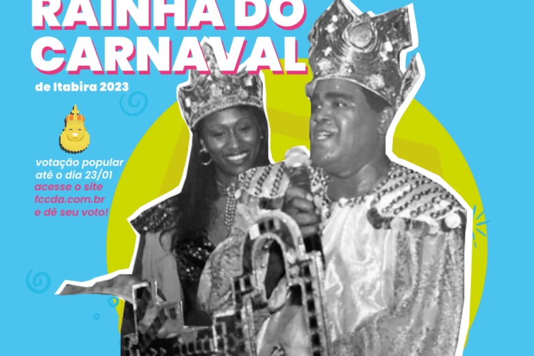Votação popular para Rei e Rainha do Carnaval de Itabira vai até a próxima segunda (23) Votação popular para Rei e Rainha do Carnaval de Itabira vai até a próxima segunda (23)