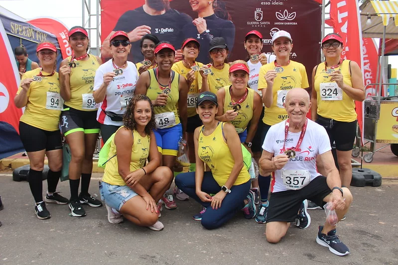 "Não pode ter preguiça, tem que ter disciplina", aconselha José de Oliveira, o mais velho a participar da Pratique Run - DeFato 30 Anos