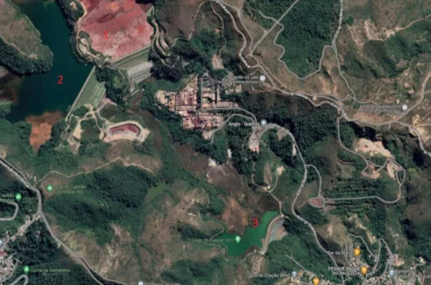 barragem da mineradora AngloGold