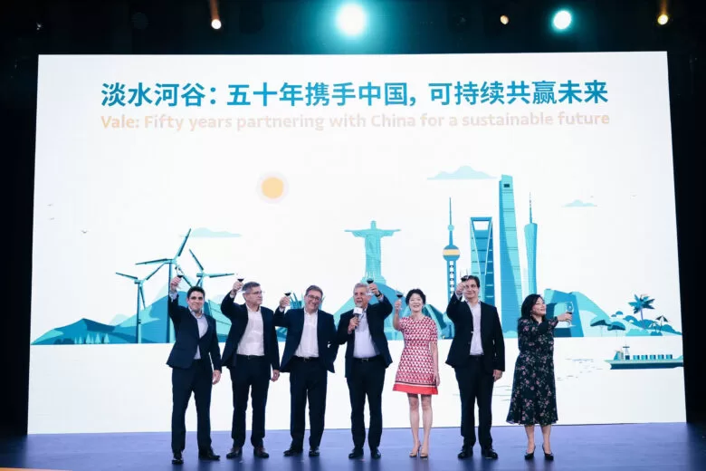 Vale e China celebram 50 anos de parceria Vale e China celebram 50 anos de parceria