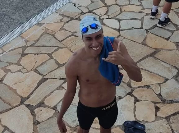 Imparável: nadador itabirano Luiz Fernando Lage conquista medalhas de prata e ouro em Brasília Imparável: nadador itabirano Luiz Fernando Lage conquista medalhas de prata e ouro em Brasília