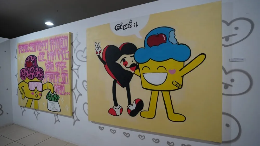 Galeria da FCCDA recebe a exposição "Bolinho e Amigos: Compartilhando caminhos criativos"