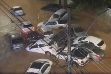 Chuvas em BH: Corpo de Bombeiros atendeu a 162 ocorrências nas últimas 24h