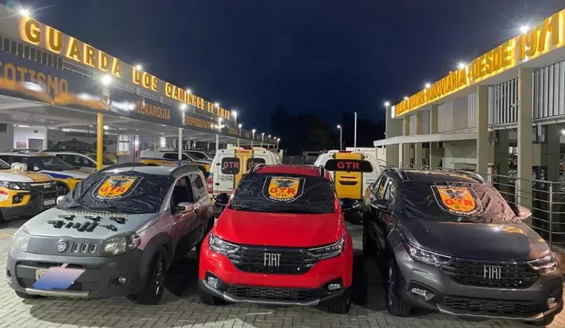Polícia recupera veículos furtados de concessionária Fiat em BH Polícia recupera veículos furtados de concessionária Fiat em BH