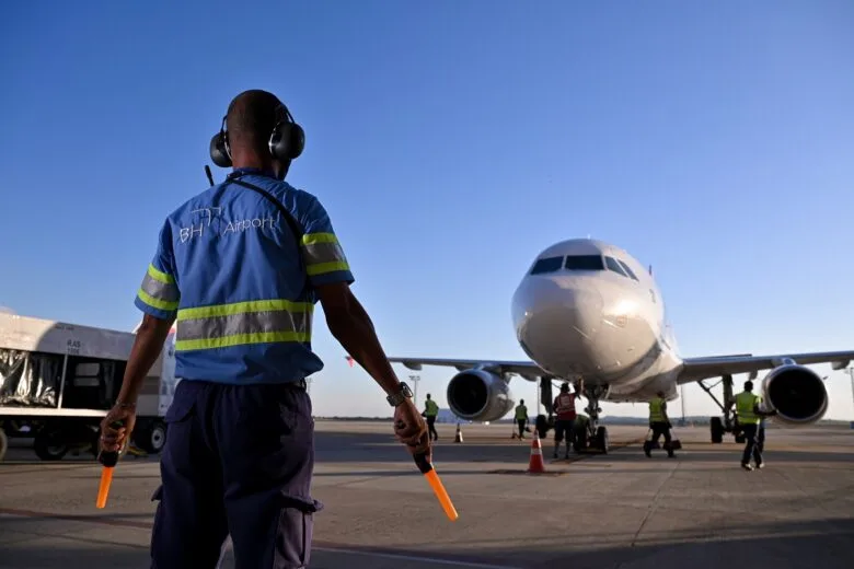 Nova aeronave que vai realizar voos entre BH e Santiago, no Chile, tem capacidade maior Nova aeronave que vai realizar voos entre BH e Santiago, no Chile, tem capacidade maior