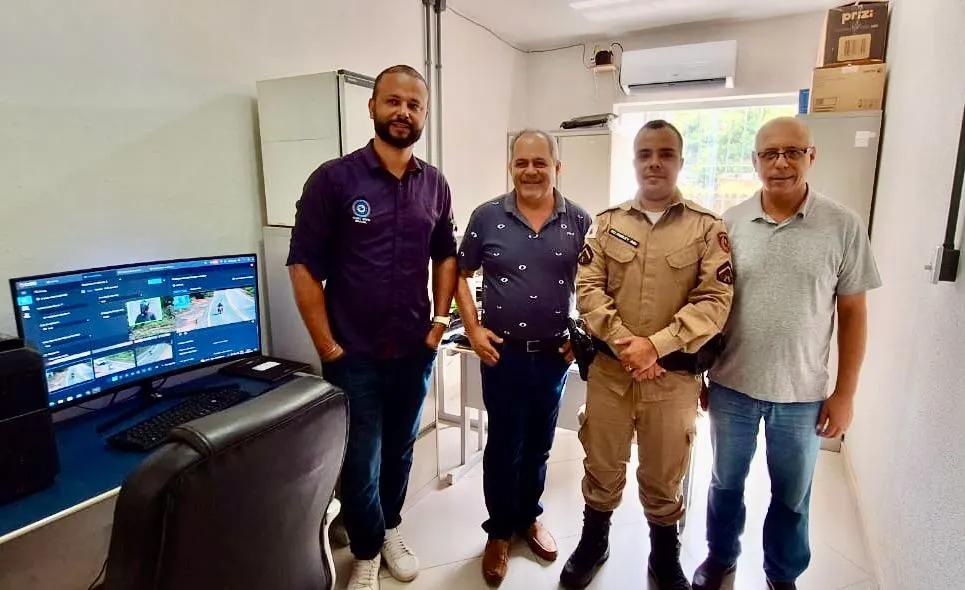 Santa Maria de Itabira inicia monitoramento com câmeras de alta definição