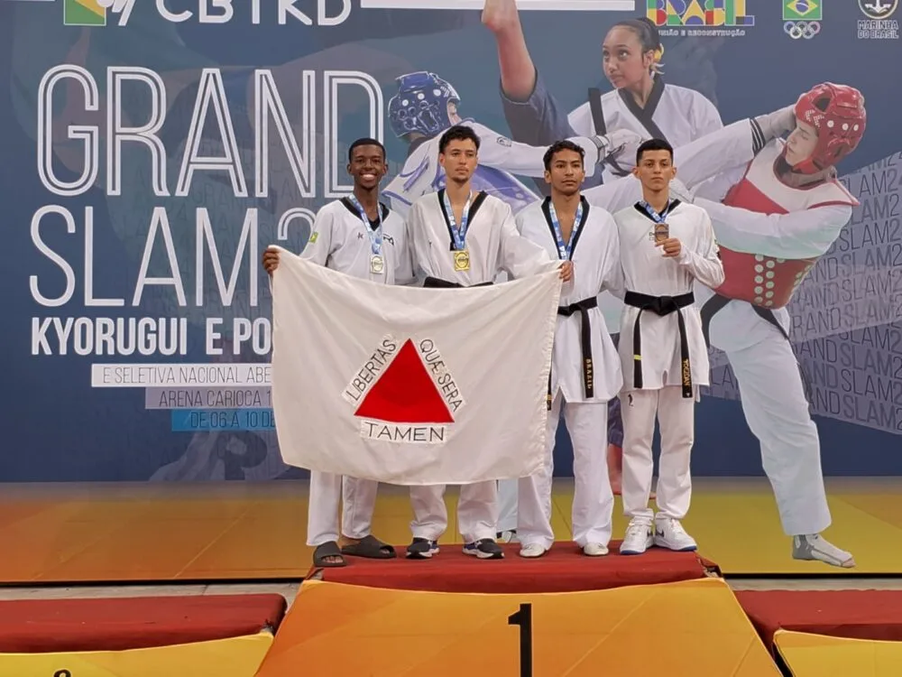 Associação Crianças do Amanhã participa do Grand Slam e do Curso Internacional do Kukkiwon