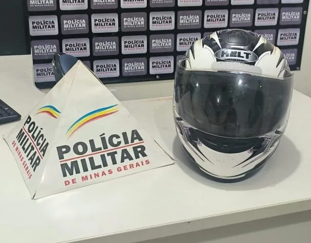 Itabira: homem é preso em flagrante após invadir residência e furtar capacete Itabira: homem é preso em flagrante após invadir residência e furtar capacete