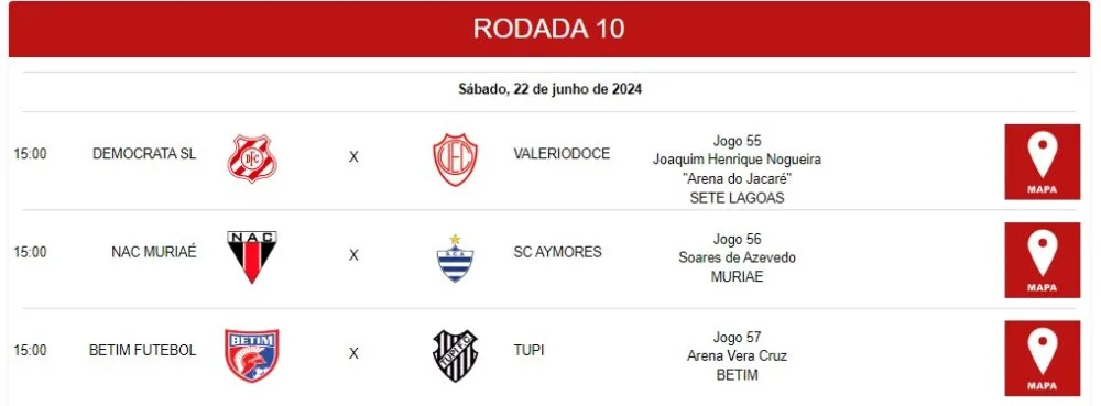 Valério conquista importante vitória contra o Nacional de Muriaé e segue vivo no Módulo II do Campeonato Mineiro