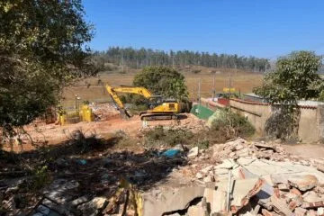 Obras da Vale para a construção da ECJ2 são retomadas no bairro Bela Vista