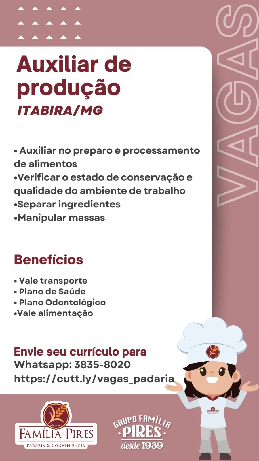 Procurando uma oportunidade de trabalho? Grupo Família Pires e Premium Executive Hotel estão com vagas; saiba mais!