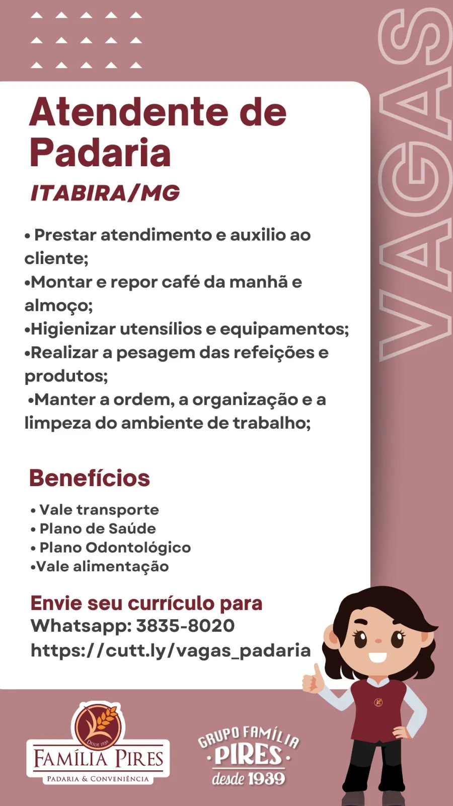 Procurando uma oportunidade de trabalho? Grupo Família Pires e Premium Executive Hotel estão com vagas; saiba mais!