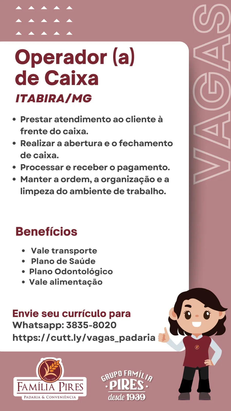 Procurando uma oportunidade de trabalho? Grupo Família Pires e Premium Executive Hotel estão com vagas; saiba mais!