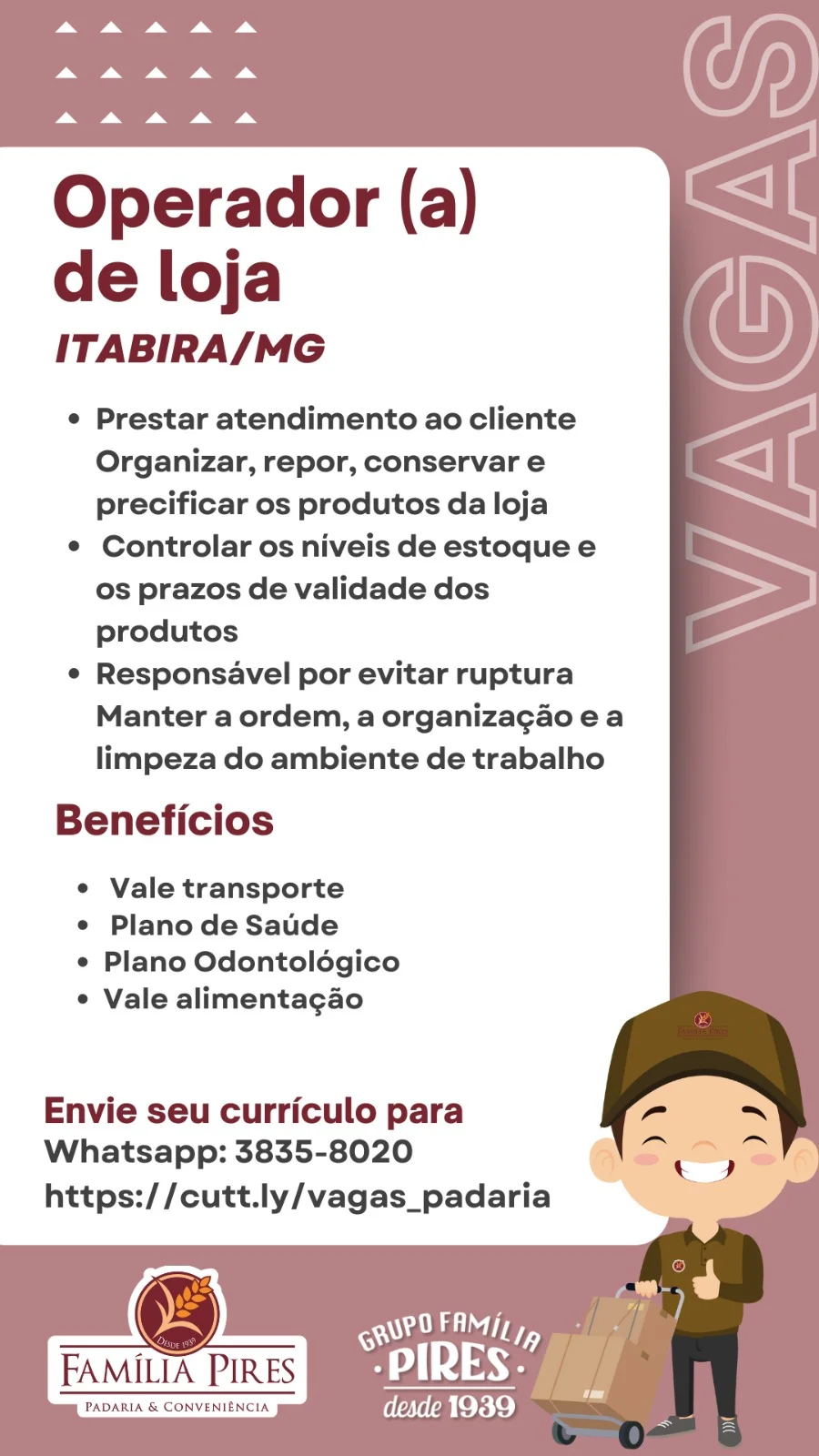 Procurando uma oportunidade de trabalho? Grupo Família Pires e Premium Executive Hotel estão com vagas; saiba mais!