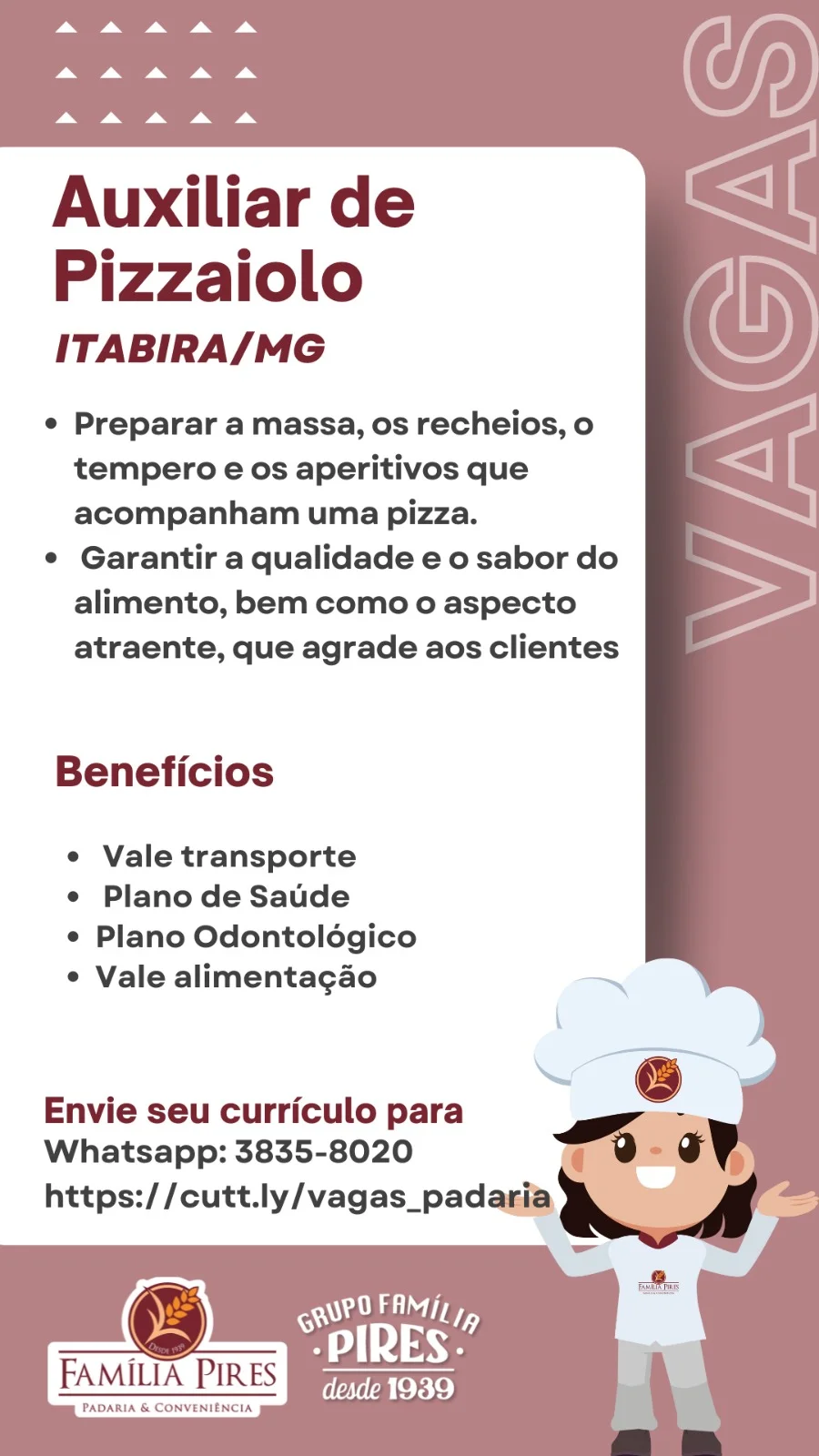 Procurando uma oportunidade de trabalho? Grupo Família Pires e Premium Executive Hotel estão com vagas; saiba mais!