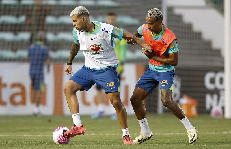 Seleção Brasileira faz treino aberto no DF para jogo contra o Peru