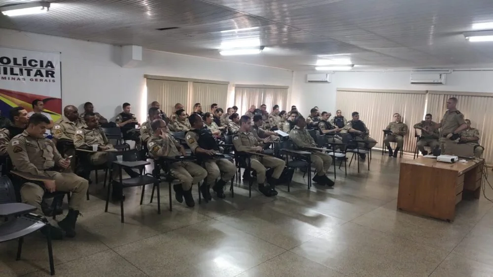 João Monlevade: Policiais Militares da 17ª Companhia Independente participam de treinamento para garantir segurança nas eleições