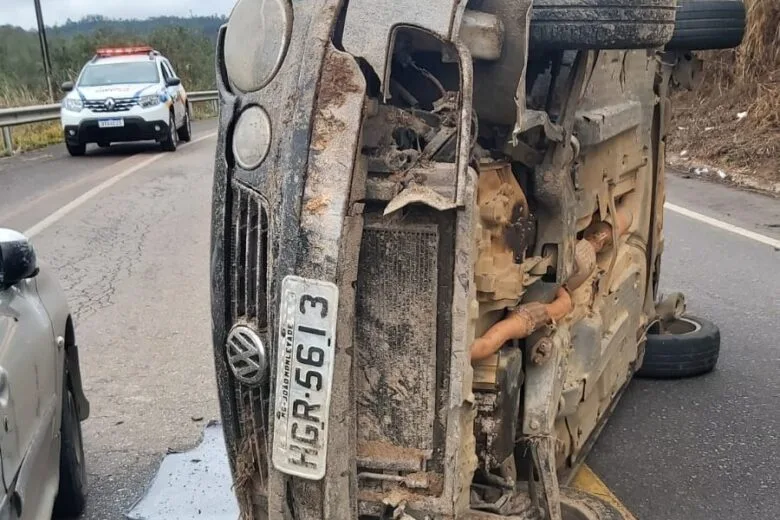 Três veículos se envolvem em acidente entre João Monlevade e Rio Piracicaba