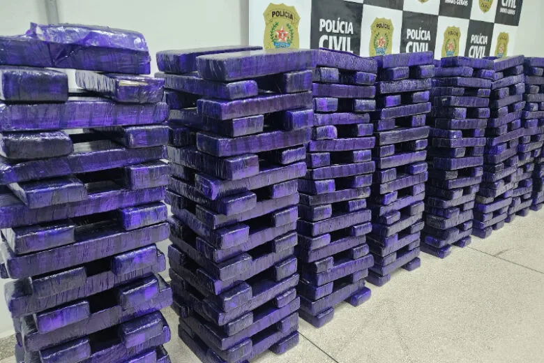 Polícia apreende duas toneladas de maconha em Belo Horizonte