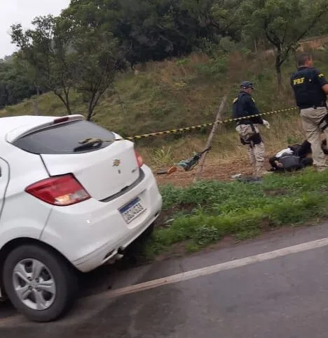 Motociclista morre em acidente grave na BR-381, em Ravena